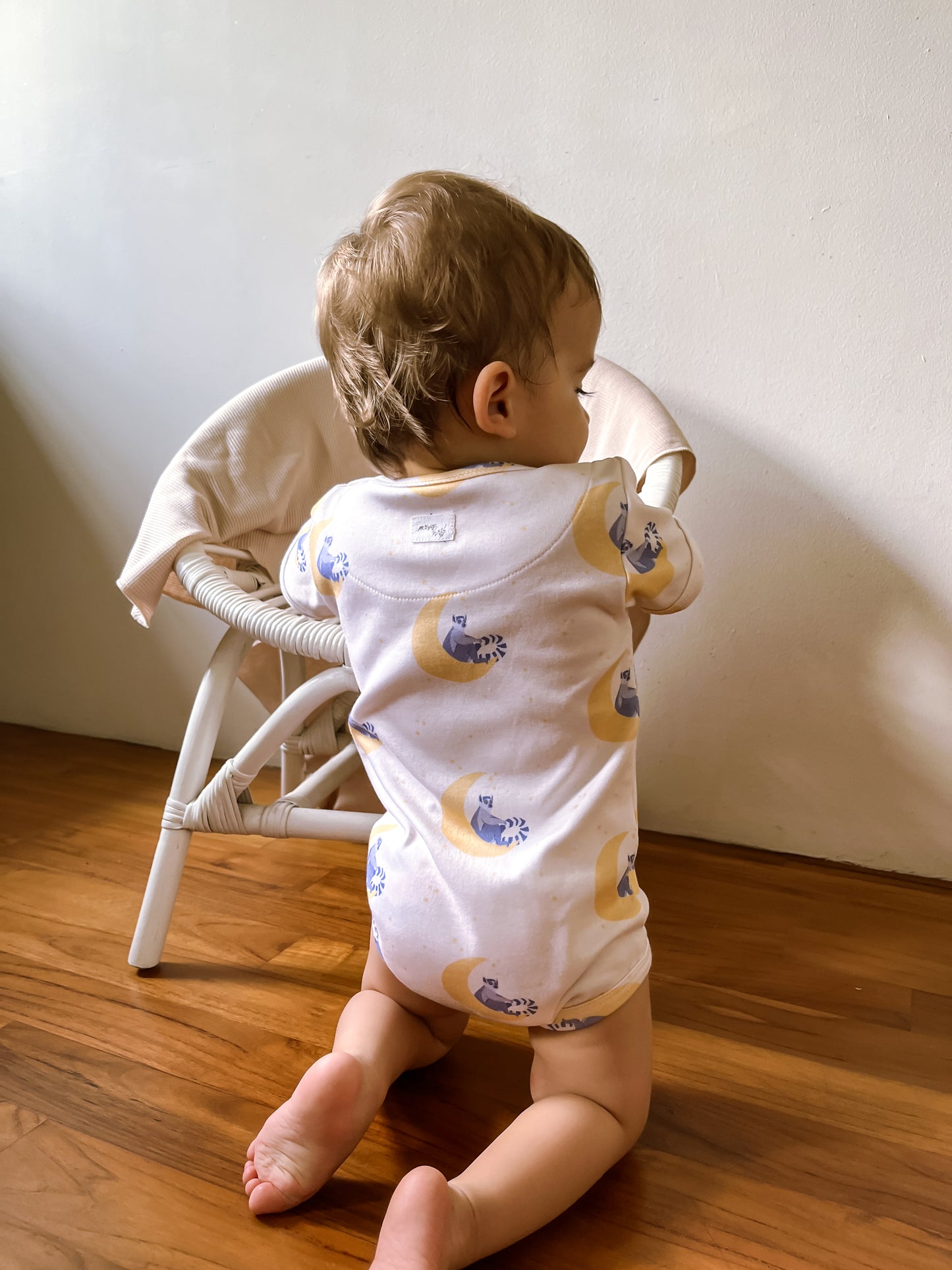 Lunar Lemur Short-Sleeved Bodysuit