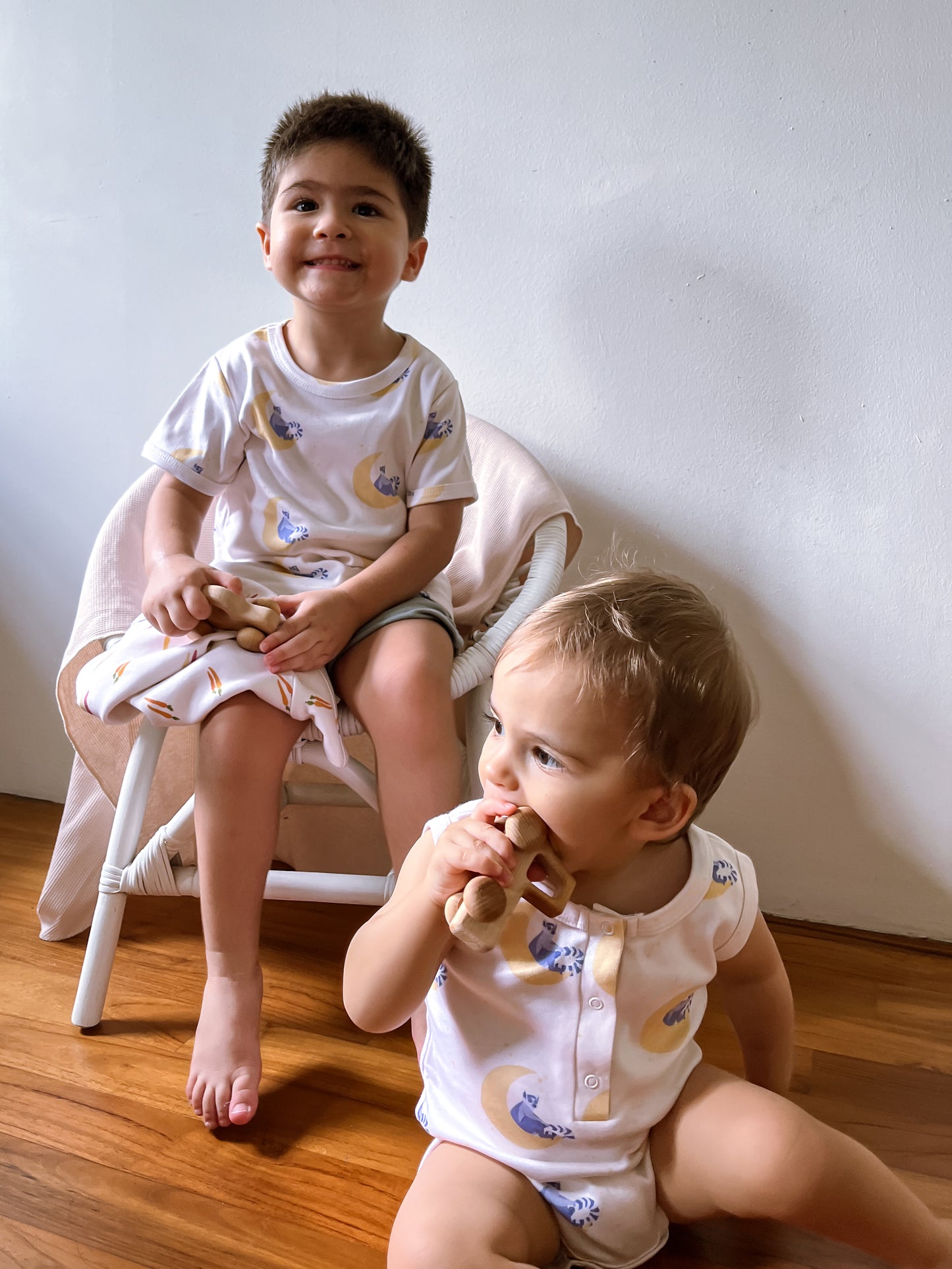 Lunar Lemur Sleeveless Bodysuit
