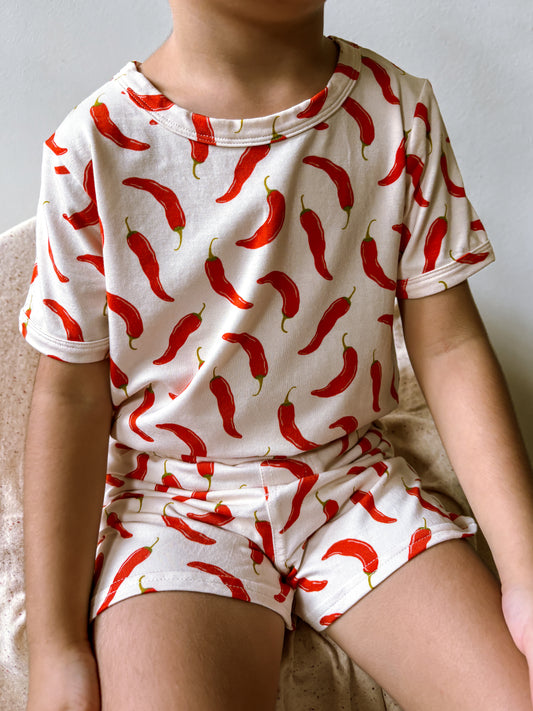ORGANIC Chili Padi Tee & Shorts Set