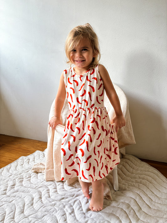 ORGANIC Chili Padi Sleeveless Dress
