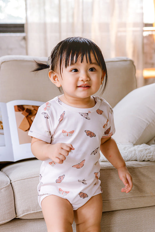 Butterflies Short-Sleeved Bodysuit
