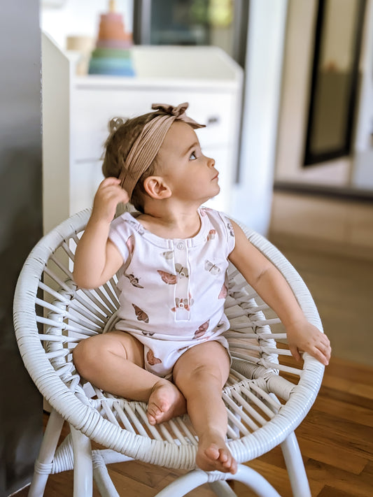 Butterflies Sleeveless Bodysuit