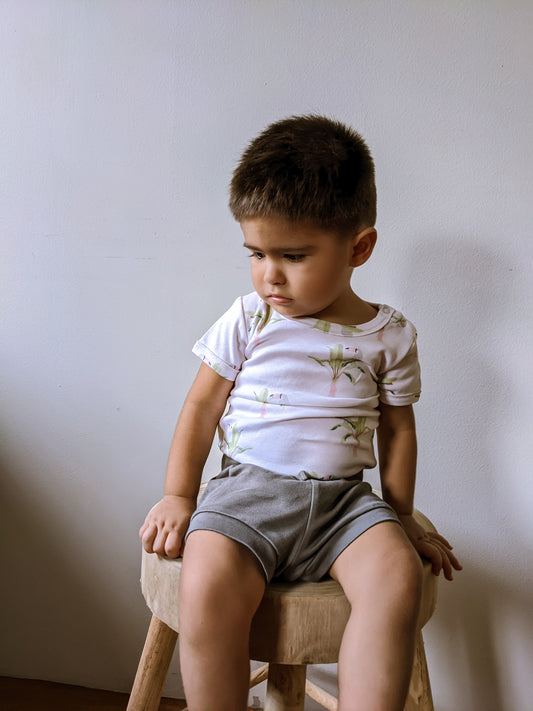 ORGANIC Toucan Short-Sleeved Bodysuit