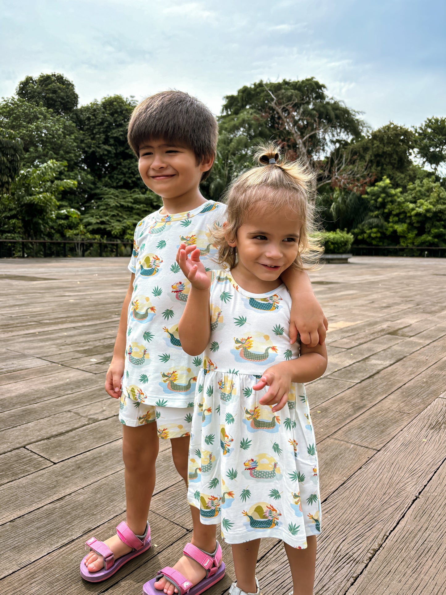 ORGANIC Dragonboats Sleeveless Dress
