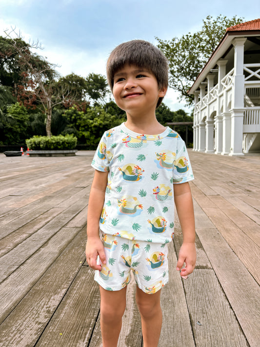 ORGANIC Dragonboats Tee & Shorts Set