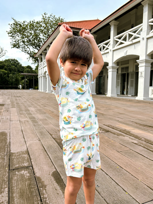 ORGANIC Dragonboats Tee & Shorts Set