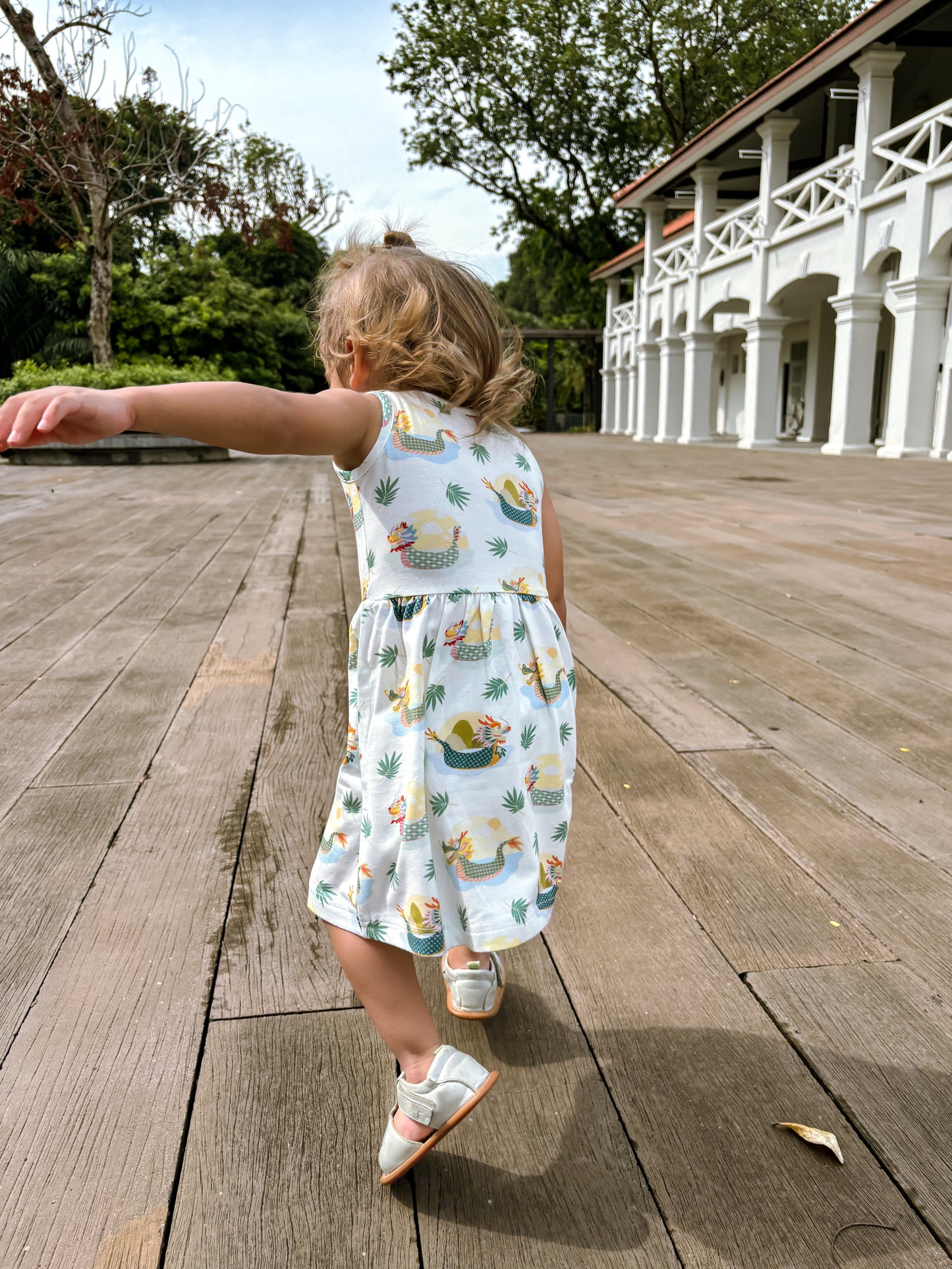 ORGANIC Dragonboats Sleeveless Dress