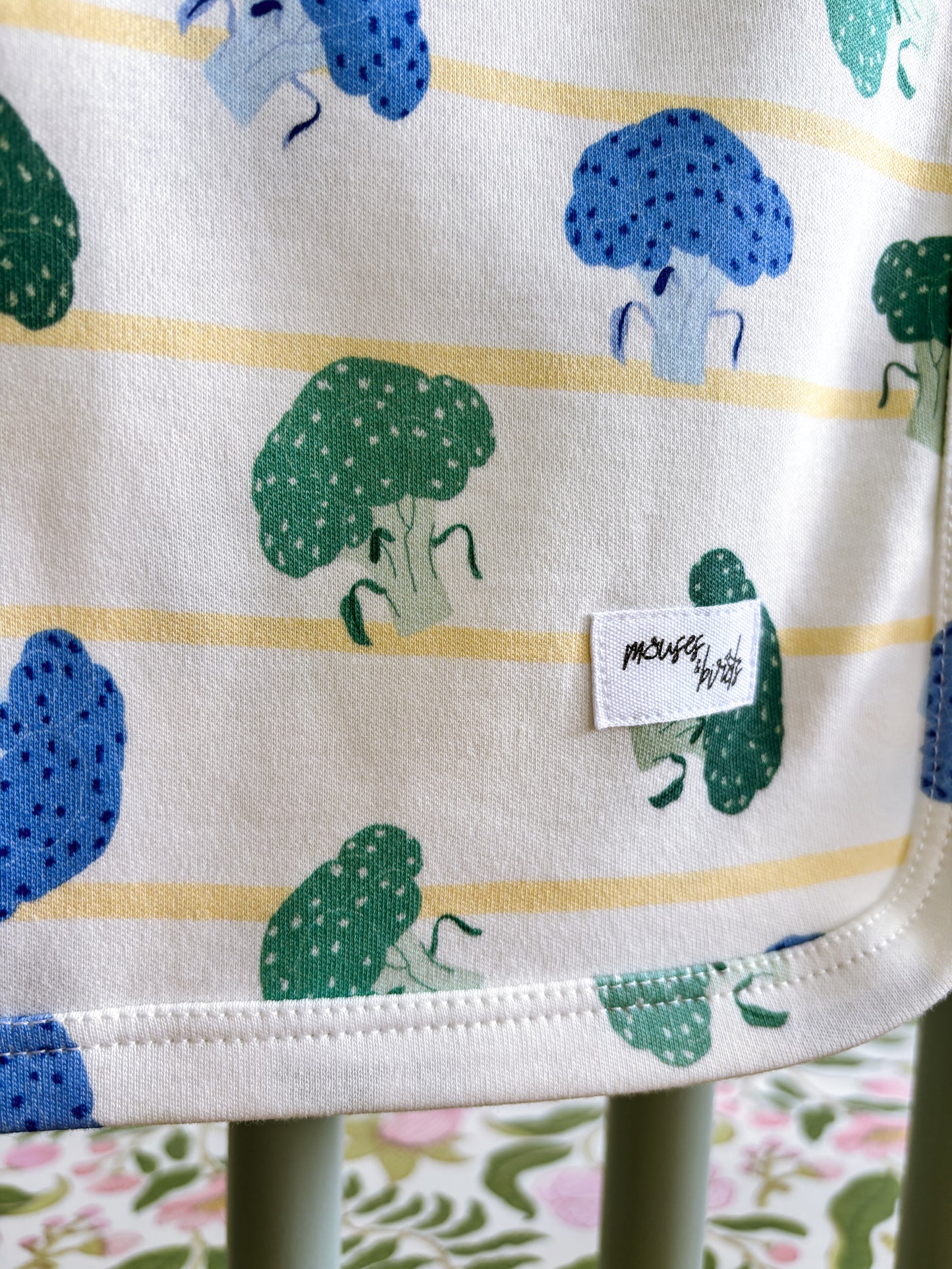 ORGANIC Broccoli Harvest Swaddle|Wrap|Blanket