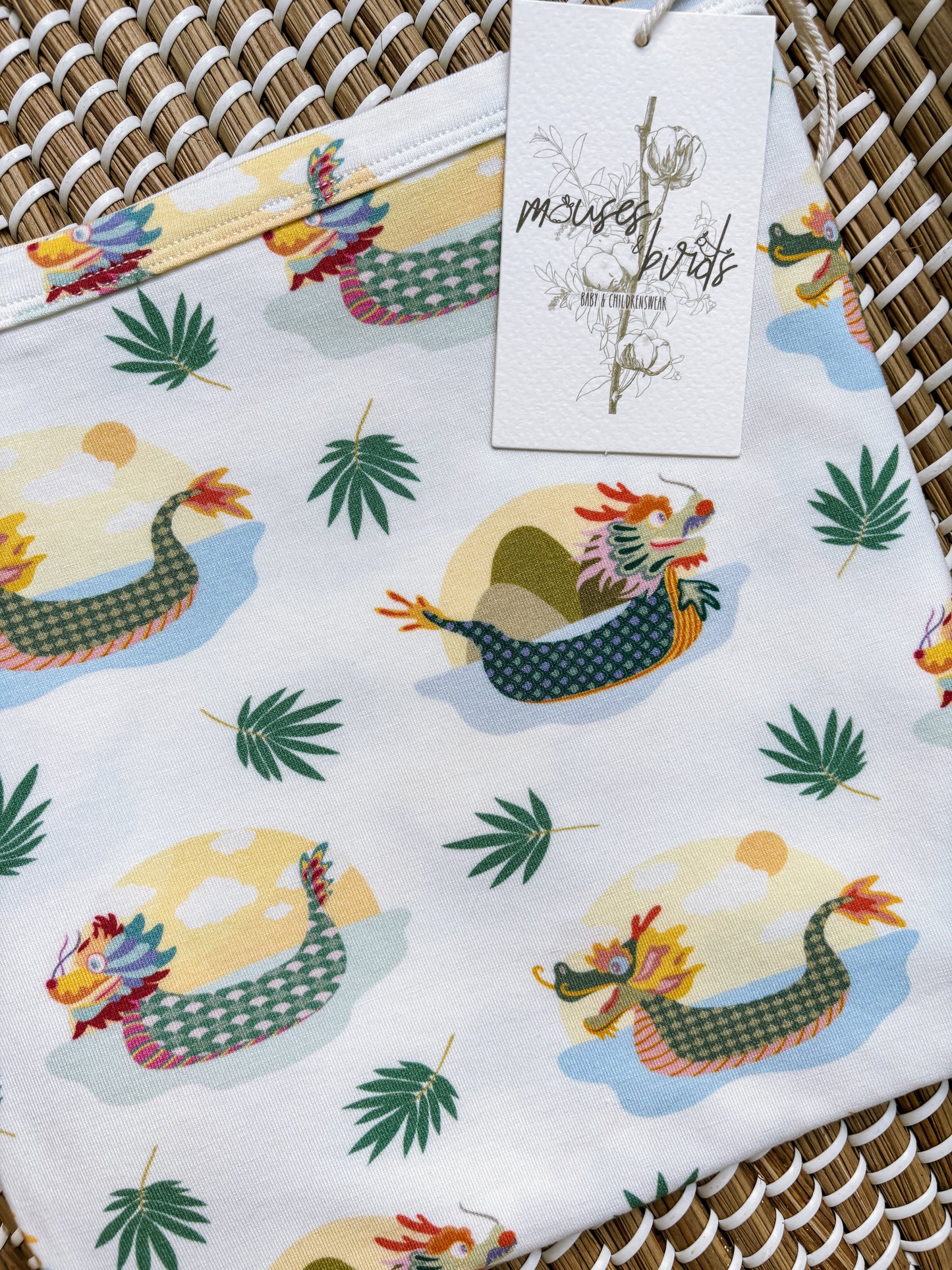 ORGANIC Dragonboats Swaddle|Wrap|Blanket