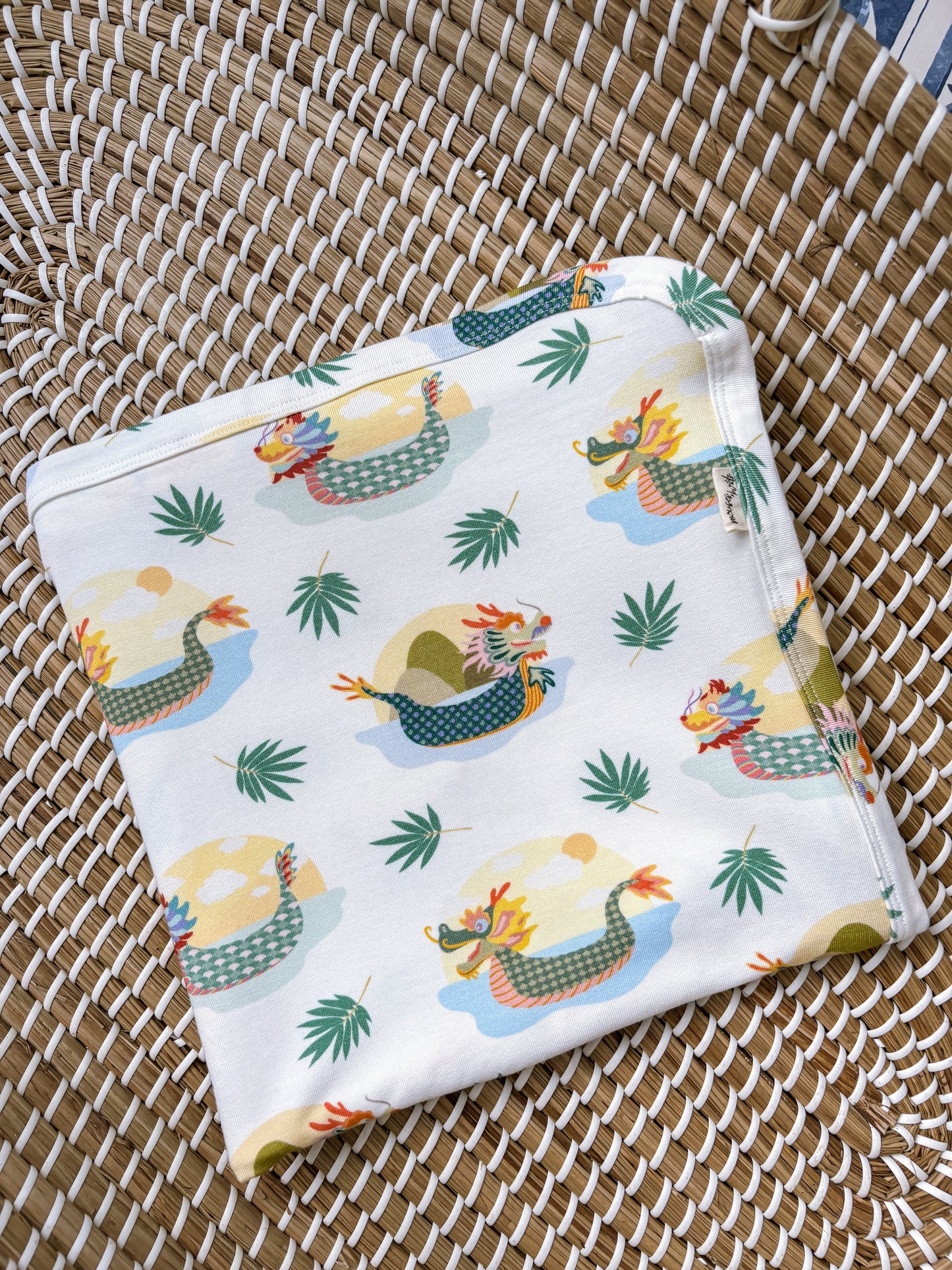 ORGANIC Dragonboats Swaddle|Wrap|Blanket