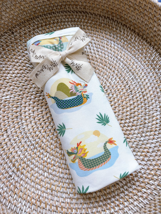 ORGANIC Dragonboats Swaddle|Wrap|Blanket