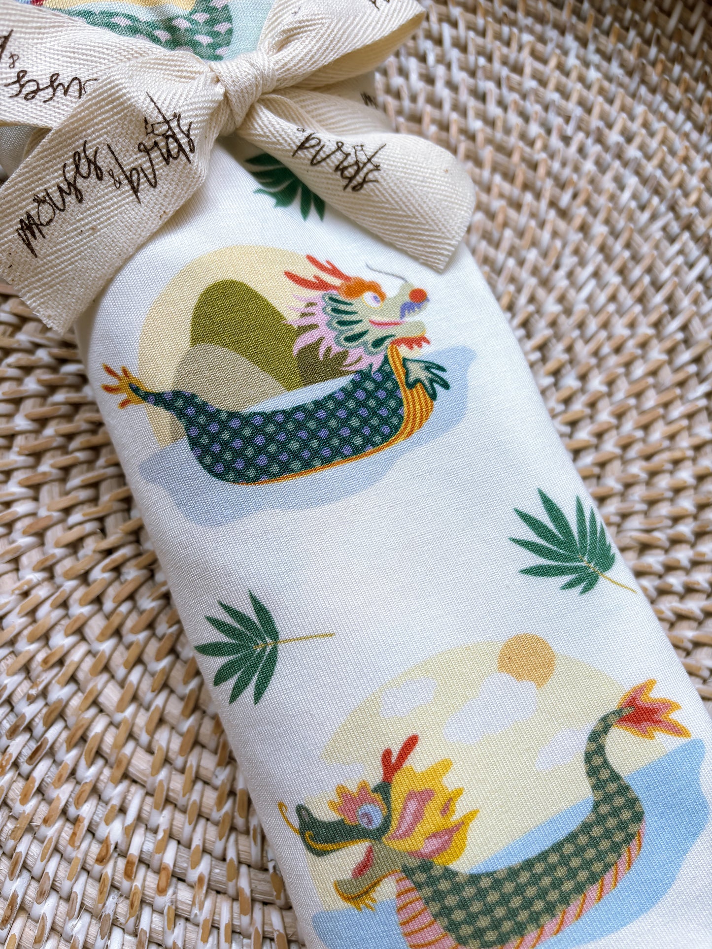 ORGANIC Dragonboats Swaddle|Wrap|Blanket